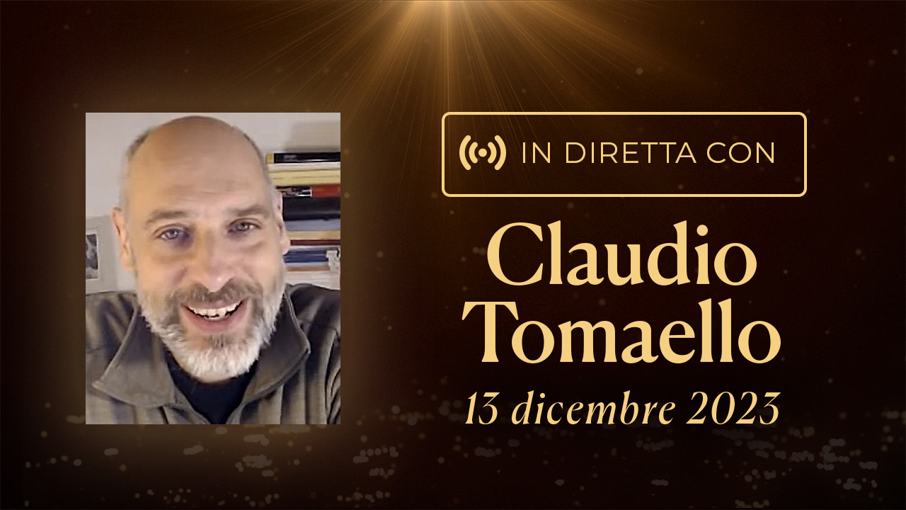 in diretta con Claudio Tomaello 13 dicebre 2023